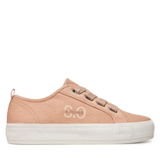 Sneakersy s.Oliver 5-23611-44 Pomarańczowy