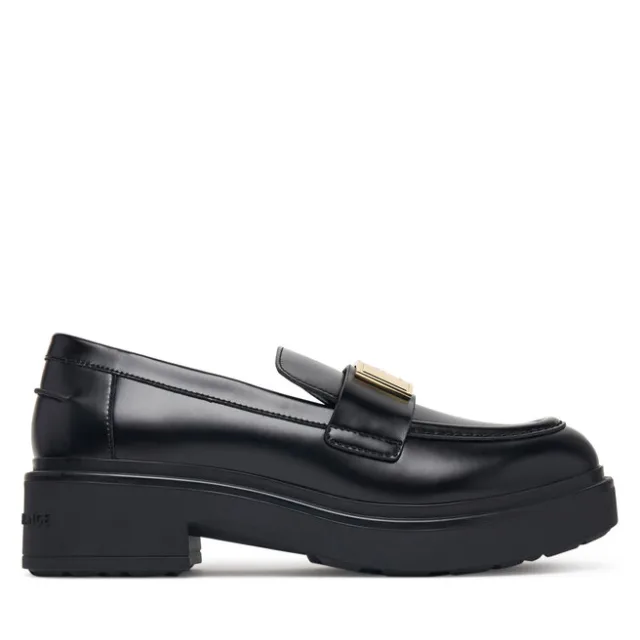 Loafersy Armani Exchange XW003095 AF11912 UC001 Czarny