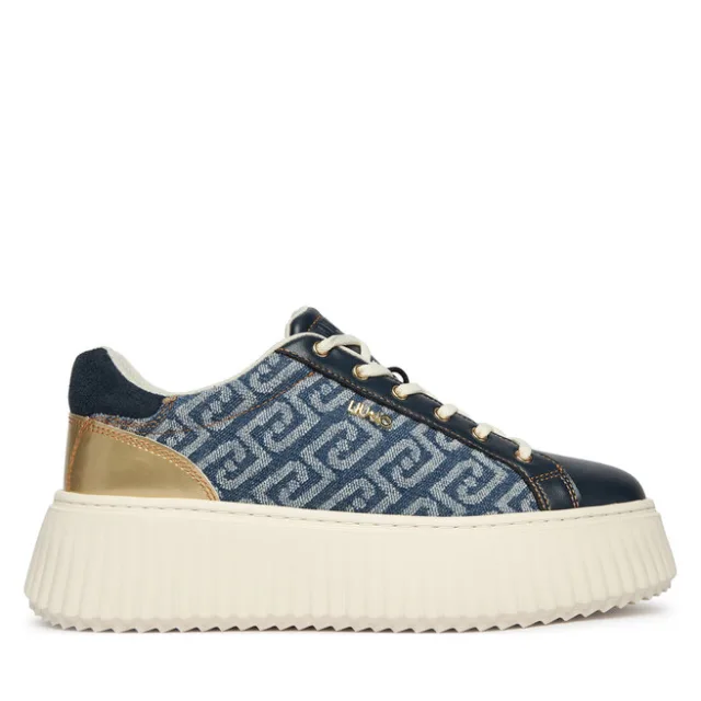 Sneakersy Liu Jo Elodie 01 BF6059 TX561 Granatowy
