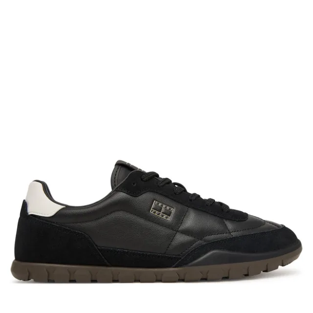 Sneakersy Tommy Jeans Tommy Jeans Low Lth Runner EM0EM01794 Czarny