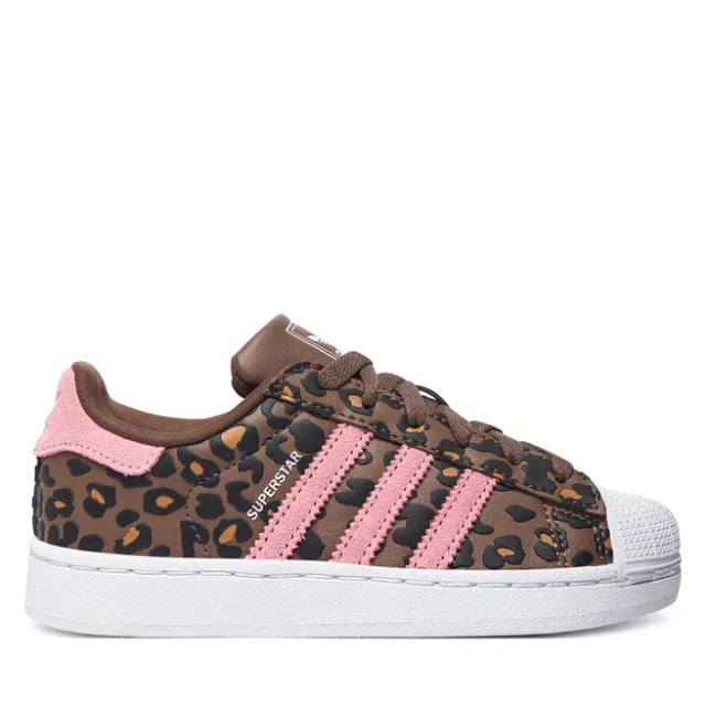 Sneakersy adidas Superstar II KK2115 Brązowy
