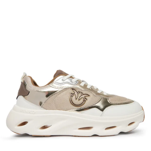 Sneakersy PINKO Pink 09 SS0167 P144 Beżowy