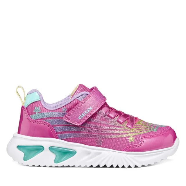Sneakersy Geox J Assister Girl J56E9B 0ASKN C8238 S Różowy