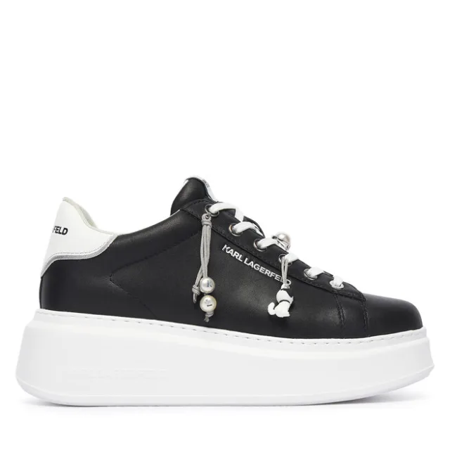 Sneakersy KARL LAGERFELD Anakapri KL63516T Czarny