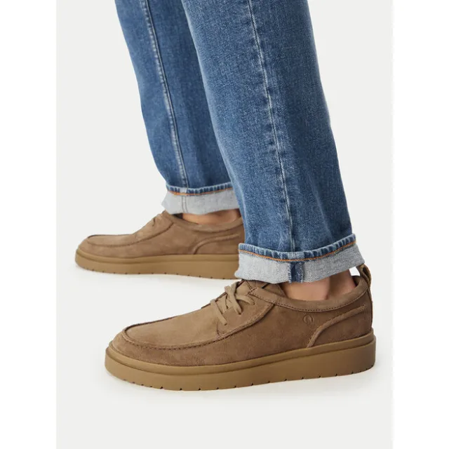 Półbuty Clarks Polden Moc 26186452 Beżowy