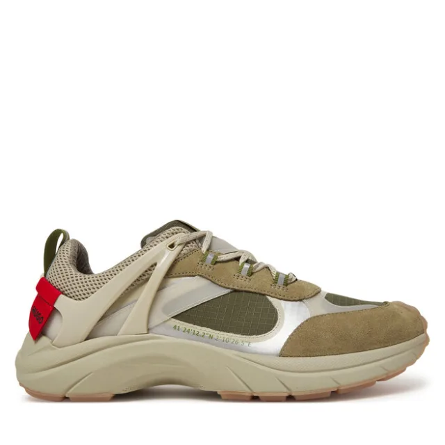 Sneakersy HUGO GO2 50541703 Khaki