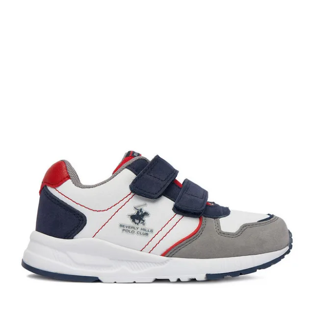 Sneakersy Beverly Hills Polo Club CEO-CP23-26043(CH) Biały