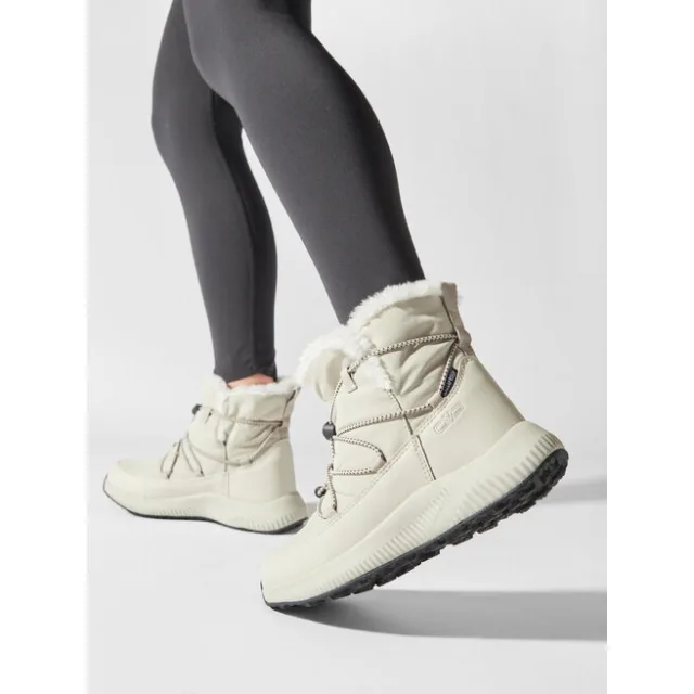 Śniegowce CMP Sheratan Lifestyle Shoes Wp 30Q4576 Beżowy
