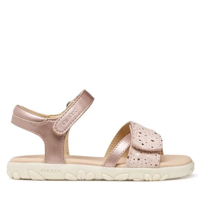 Sandały Geox J Sandal Haiti Girl J658ZC 0NFMA C8010 S Różowy