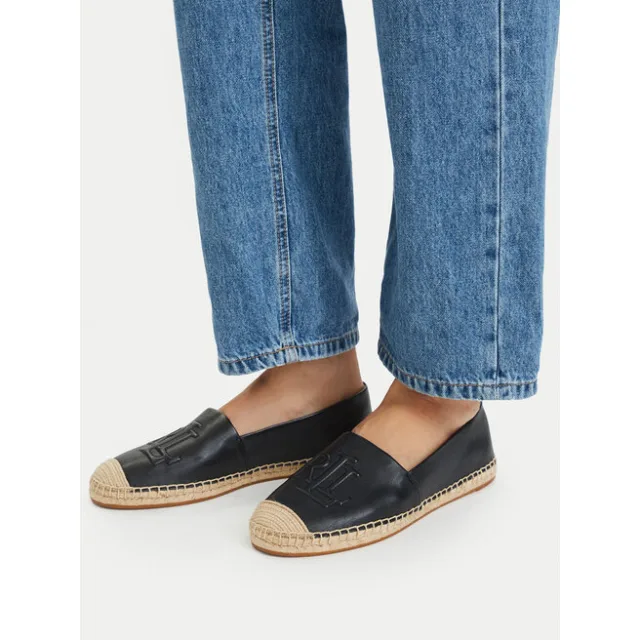 Espadryle LAUREN RALPH LAUREN Cameryn 802P04415001 Czarny