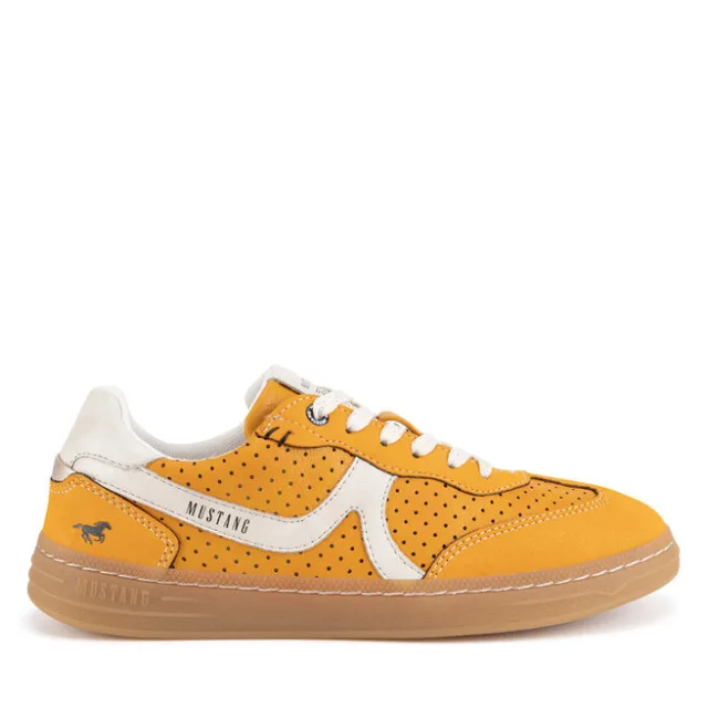 Sneakersy Mustang 1511-302 Żółty ciemny