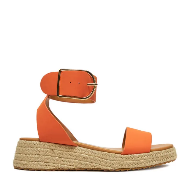 Espadryle DeeZee QS276-1 Pomarańczowy