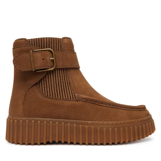 Botki Clarks Torhill Buckle 26327988 Brązowy