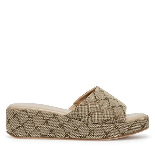 Klapki Nine West WFA2789-1 Beżowy