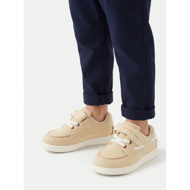 Półbuty U.S. Polo Assn. EO-MICHAL001K/6CY1 Beżowy