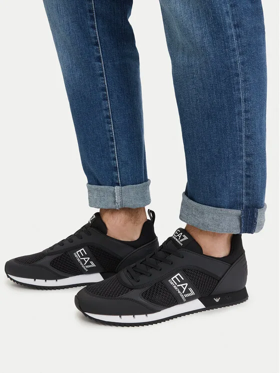 EA7 Emporio Armani Sneakersy 7X000334 AF18610 MC001 Czarny