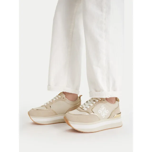 Sneakersy Nine West SS25-3C093 Beżowy