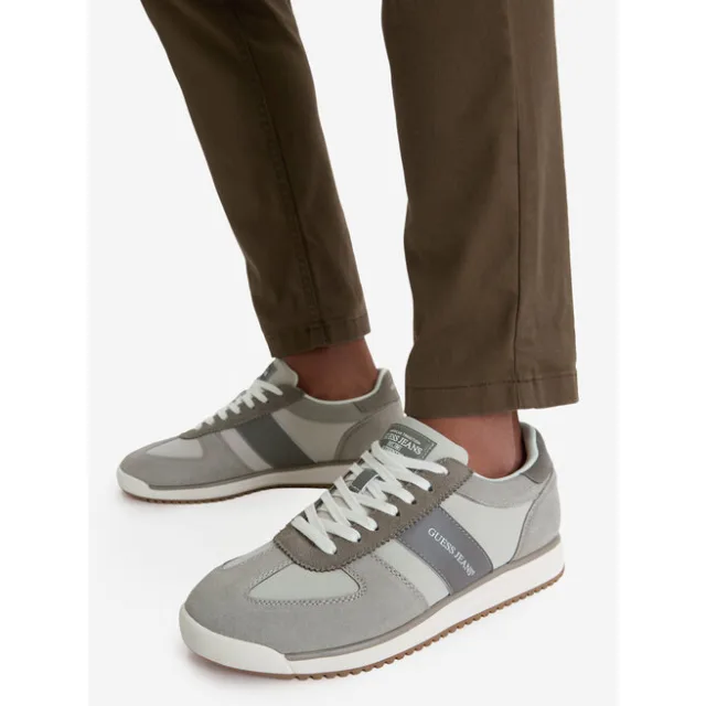 Sneakersy Guess Jeans EO-DELAND-01 WE Szary