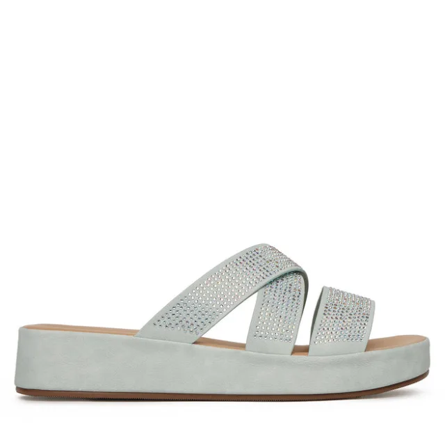 Klapki Clara Barson R23SS06671 Niebieski