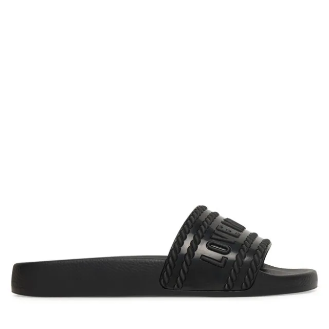 Klapki LOVE MOSCHINO JA28342G0OI22000 Czarny