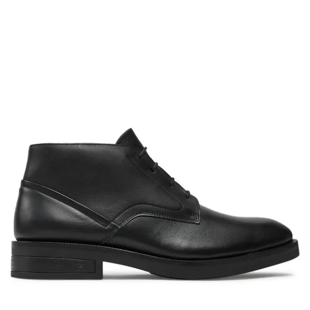 Trzewiki Tommy Hilfiger Tl Lth Boot FM0FM05265 Czarny