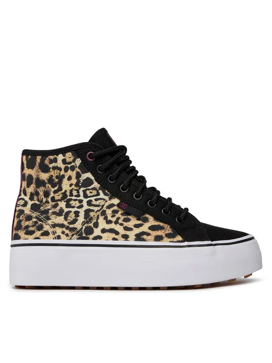 Sneakersy DC Shoes Manual Hi Wnt ADJS300286 Czarny