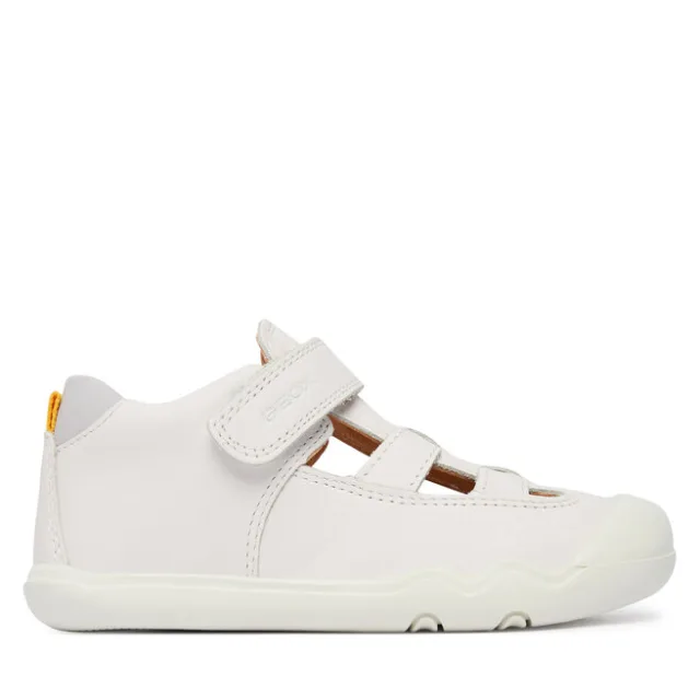 Sandały Geox B Steppieup Boy B555WA 00085 C1236 Biały
