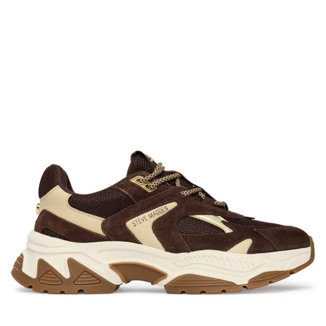 Sneakersy Steve Madden Ample 11004898 Brązowy