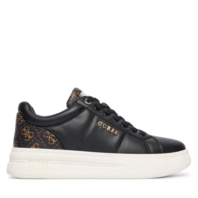 Sneakersy Guess FLFWLL PEL12 Czarny