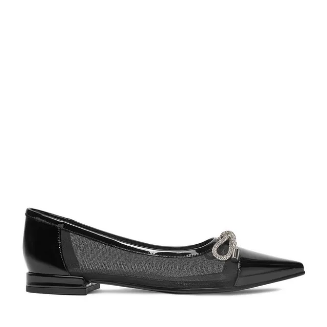 Baleriny Eva Minge ALYSSUM-LT2408-9 Czarny