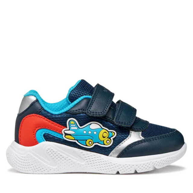 Sneakersy Geox B Sprintye Boy B654UA 01454 CF44D M Granatowy