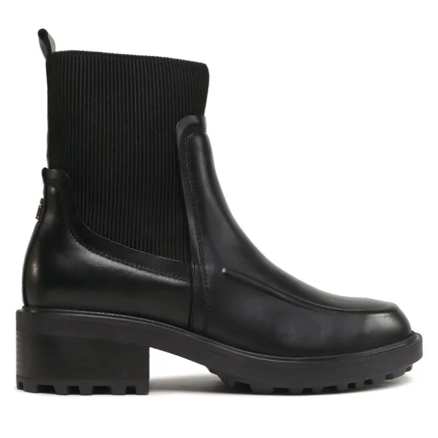 Botki Tommy Hilfiger FW0FW07227 Czarny