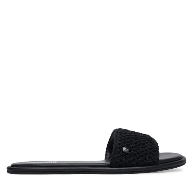 Klapki LOVE MOSCHINO JA28242G0OJQB000 Czarny