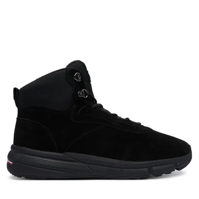 Sneakersy Tommy Hilfiger Hybrid Chukka FM0FM06085 Czarny