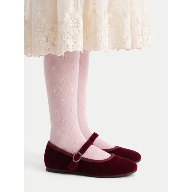 Baleriny DeeZee CEO-CM251226-12 Bordowy