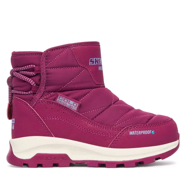Śniegowce Skechers Storm Blazer 303496L/BURG Fioletowy
