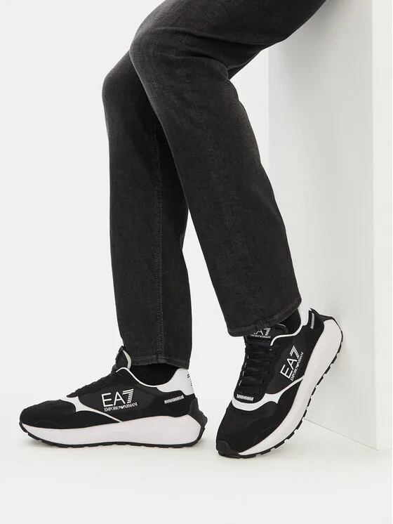 Sneakersy EA7 Emporio Armani 7X000341 AF18616 MC001 Czarny
