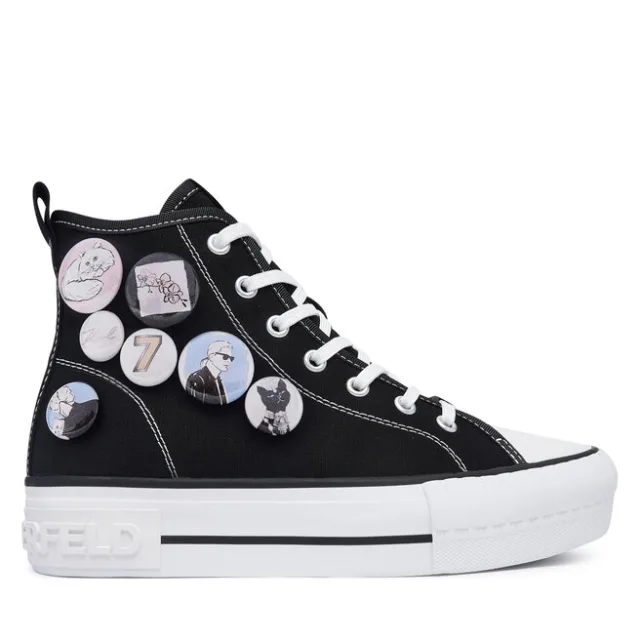 Trampki KARL LAGERFELD KL60459 Czarny