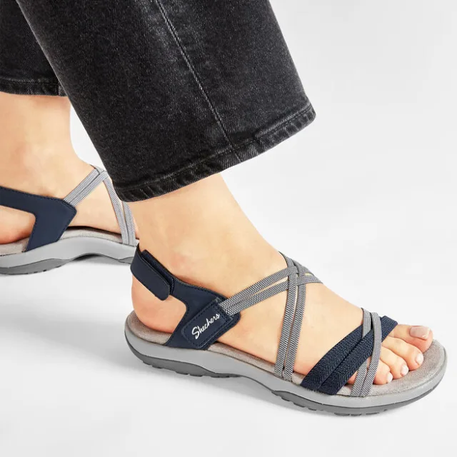 Sandały Skechers Takes Two 163112/NVY Granatowy