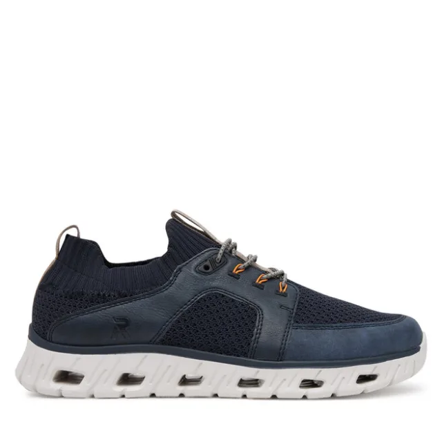 Sneakersy Rieker 04351-14 Granatowy