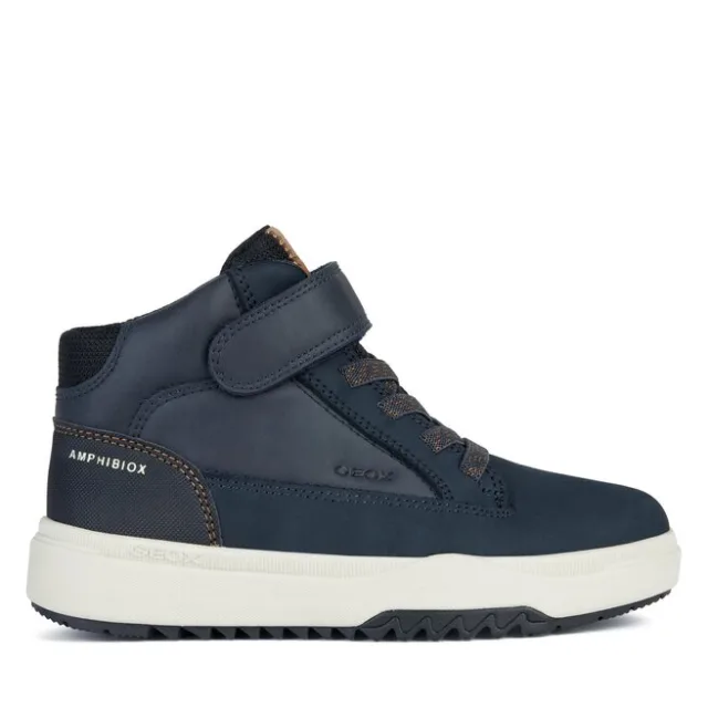 Sneakersy Geox J Bunshee Boy B Abx J16FMA 0ME32 C0045 S Granatowy