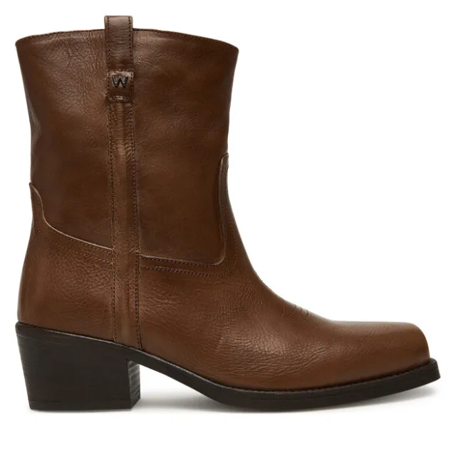 Botki Weekend Max Mara Ranch 2525796034600 Brązowy