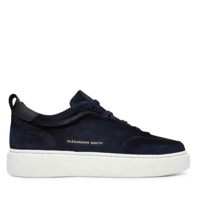 Sneakersy Alexander Smith York ASBEYKM-9819 Granatowy