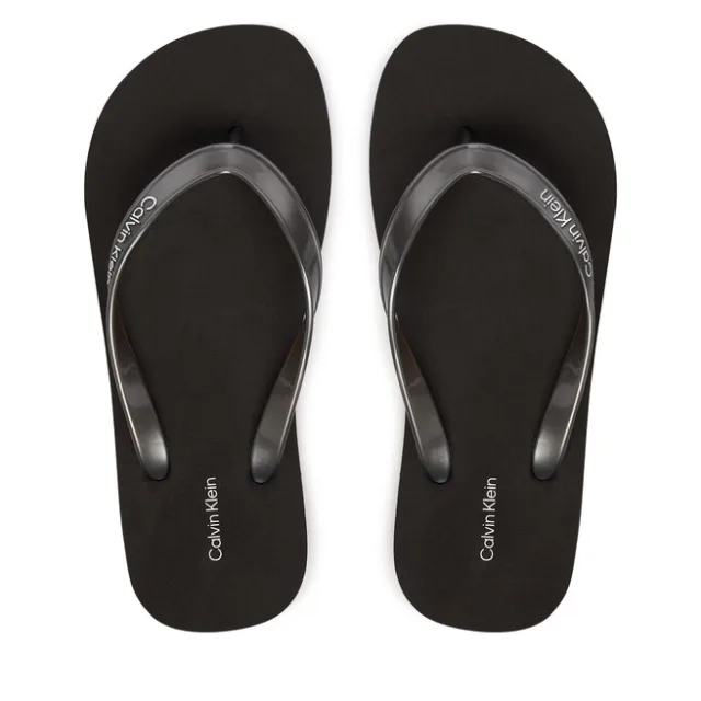 Japonki Calvin Klein Arwa HW0HW02956 Czarny