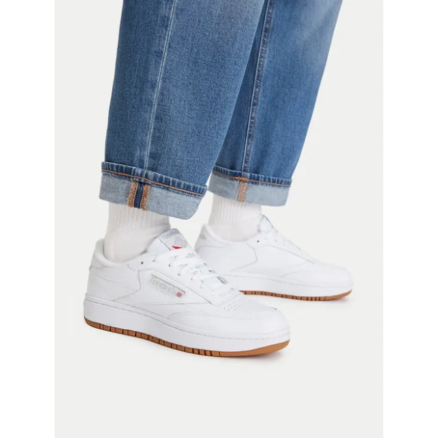 Sneakersy Reebok EO-CLUB C DOUBLE 100001198 Biały