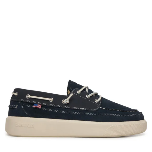 Mokasyny Blauer S6BUCK06/SUP Granatowy