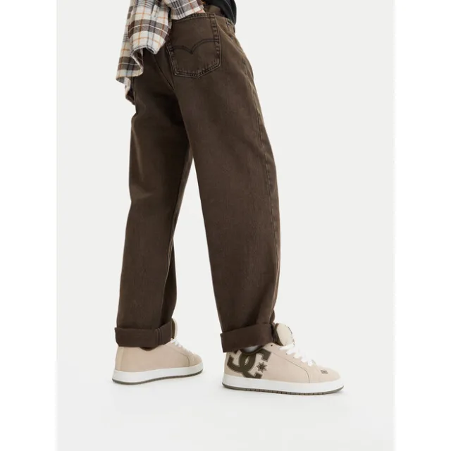 Sneakersy DC Shoes CEOWB-V5-10116M Beżowy