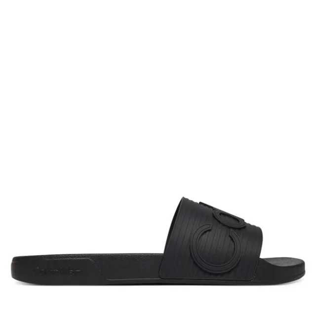 Klapki Calvin Klein Nemo HM0HM02113 Czarny