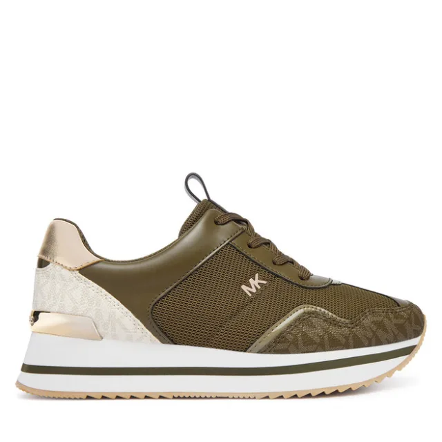Sneakersy MICHAEL Michael Kors Raina 43T6RNFS1D Khaki