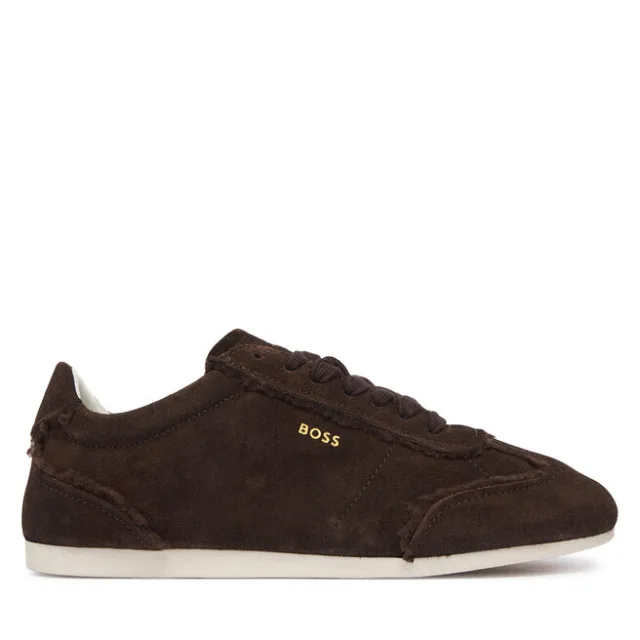 Sneakersy BOSS Solenne 50579059 Brązowy ciemny